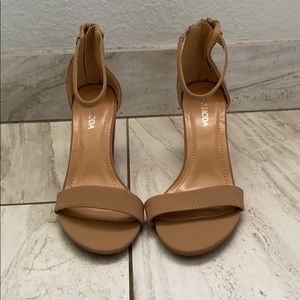 Nude heels